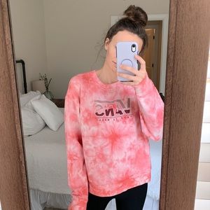 Tie Dye Vans Sweatshirt